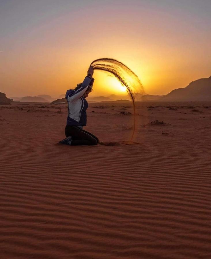 Petra Wassaif Camp Hotell Wadi Musa Eksteriør bilde